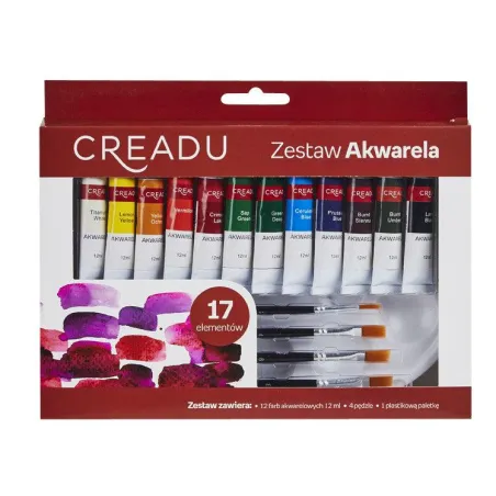 ZESTAW FARB AKWARELOWYCH CREADU - Creadu