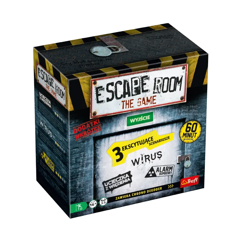ESCAPE ROOM GRA LOGICZNA 16+ - Trefl