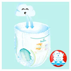 96 PIELUCHOMAJTEK PAMPERS PANTS ROZMIAR 5, 12-17 KG