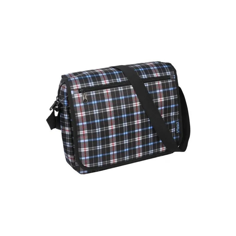 TORBA NA RAMIĘ LAPTOP W KRATĘ - Paso