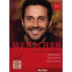 MENSCHEN DEUTSCH ALS FREMDSPRACHE + 3 X CD + DVD - Hueber Verlag