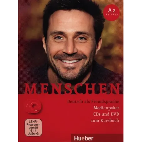 MENSCHEN DEUTSCH ALS FREMDSPRACHE + 3 X CD + DVD - Hueber Verlag