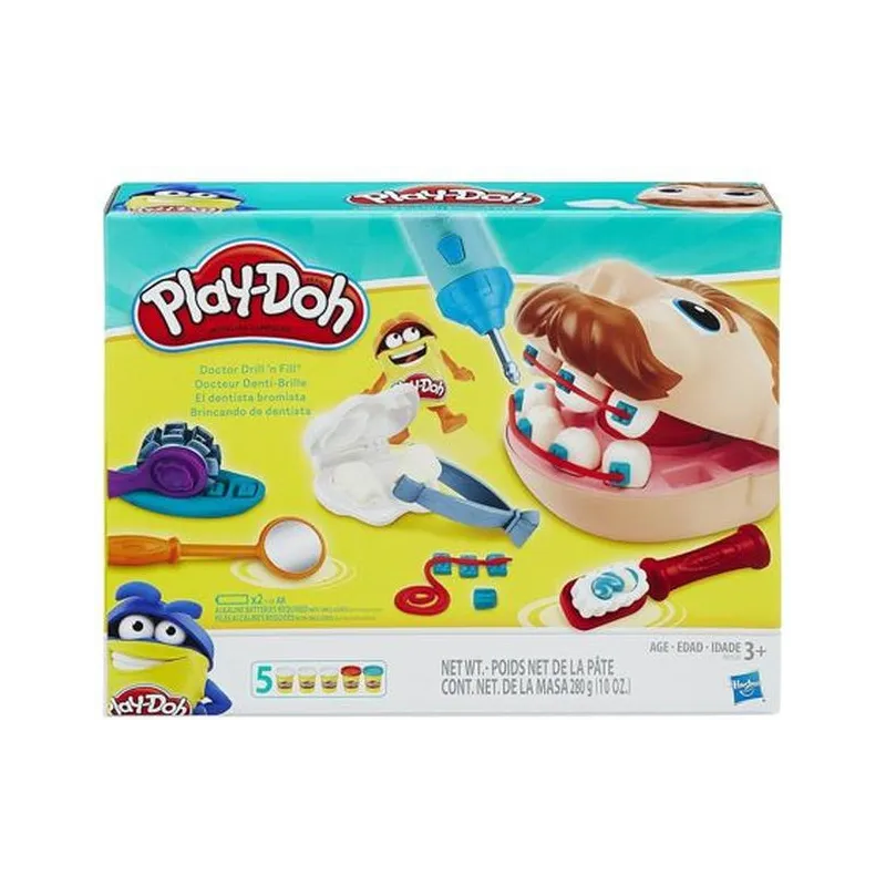 PLAY-DOH CIASTOLINA DOKTOR DENTYSTA ZESTAW KREATYWNY 3+