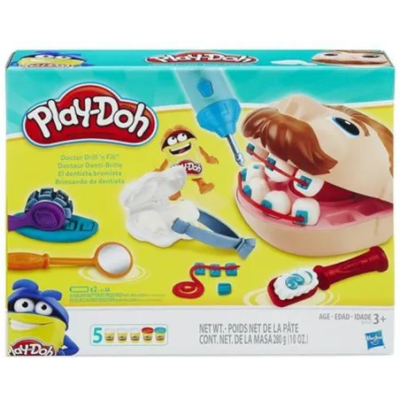 PLAY-DOH CIASTOLINA DOKTOR DENTYSTA ZESTAW KREATYWNY 3+