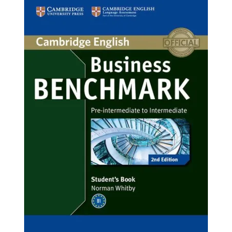 BUSINESS BENCHMARK STUDENTS BOOK B1 Norman Whitby - Cambridge University Press