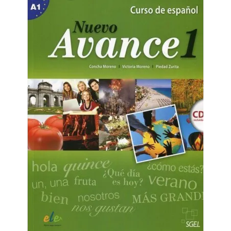 Nuevo Advence 1 Podręcznik + Cd Moreno Concha, Moreno Victoria, Zurita Piedad Nuevo Advence 1 Podręcznik + Cd Moreno Concha, Moreno Victoria, Zurita Piedad