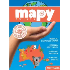MAPY ŚWIATA AUSTRALIA - Dragon