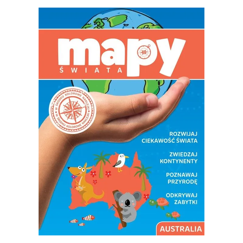 MAPY ŚWIATA AUSTRALIA - Dragon