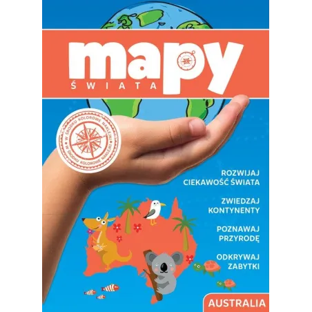 MAPY ŚWIATA AUSTRALIA - Dragon