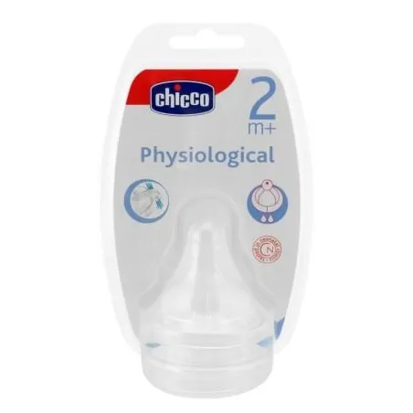 SMOCZEK PHYSIO NA BUTELKĘ SILIKONOWY 2 SZT. - Chicco