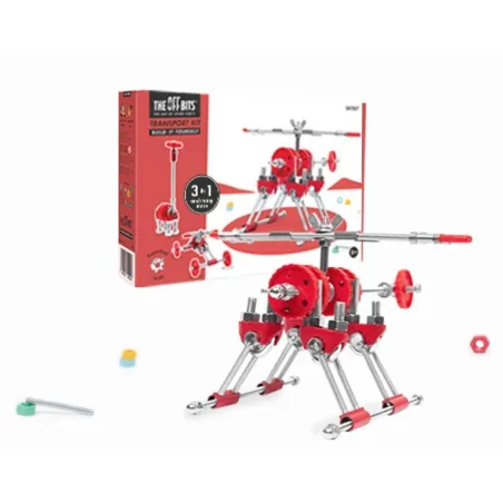 HELIKOPTER SKYBIT KLOCKI KONSTRUKCYJNE 8+ - Kolorowe baloniki