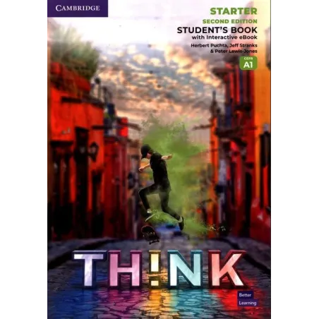THINK STARTER STUDENTS BOOK WHIT INTERACTIVE EBOOK Herbert Puchta, Jeff Stranks, Peter Lewis-Jones - Cambridge University Press