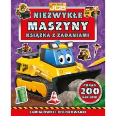 MY FIRST JCB NIEZWYKŁE MASZYNY KSIĄŻKA Z ZADANIAMI - Olesiejuk