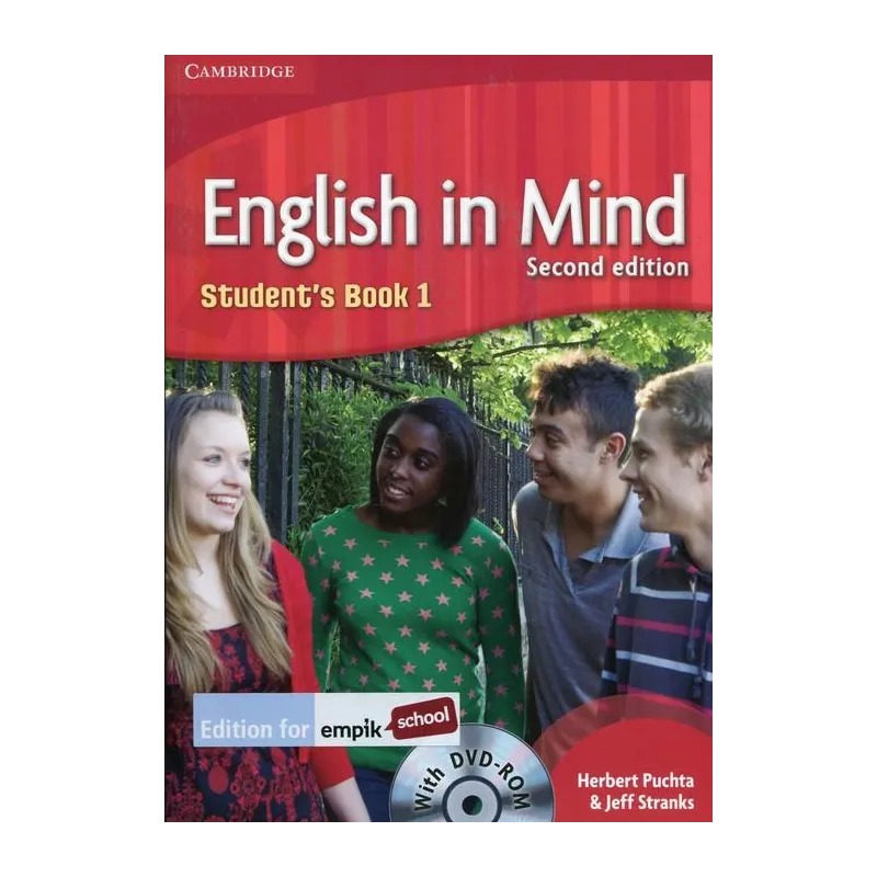 ENGLISH IN MIND 1 STUDENTS BOOK + DVD Herbert Puchta, Jeff Stranks - Cambridge University Press