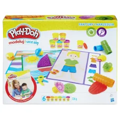 PLAY DOH CIASTOLINA FAKTURY I NARZĘDZIA 2+ - Hasbro