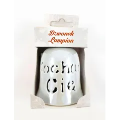 LAMPION DZWONEK LED KOCHAM CIĘ - MCD