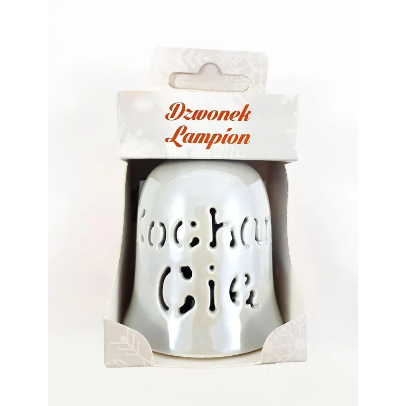 LAMPION DZWONEK LED KOCHAM CIĘ - MCD