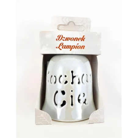 LAMPION DZWONEK LED KOCHAM CIĘ - MCD