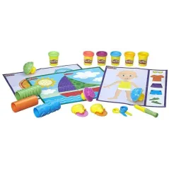 Play Doh Ciastolina Faktury I Narzędzia 2+