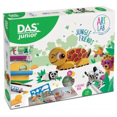 ZESTAW KREATYWNY PRZYJACIELE Z DŻUNGLI 5+ - Das