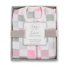 ŚPIWOREK MUŚLINOWY LUXE PINK LULUJO 0-6M - Lulujo