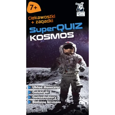 SUPERQUIZ KOSMOS CIEKAWOSTKI I ZAGADKI Milena Ratajczak 7+ - Edgard