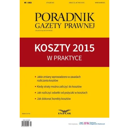 KOSZTY 2015 W PRAKTYCE - Infor