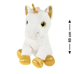 JEDNOROŻEC UNICORN DUŻA MASKOTKA 60 CM 6M+ - Smiki