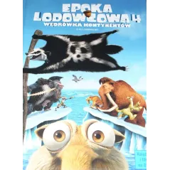 EPOKA LODOWCOWA 4. WĘDRÓWKA KONTYNENTÓW KSIĄŻKA + DVD PL - 20th Century Fox