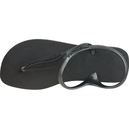 Japonki Damskie Havaianas Flash Urban Plus Czarne Rozmiar 39-40