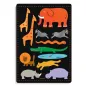 Zwierzęta Safari Puzzle Drewniane Przestrzenne Układanka 18M+ Zwierzęta Safari Puzzle Drewniane Przestrzenne Układanka 18M+