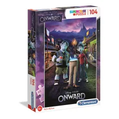 NAPRZÓD ONWARD PUZZLE 104 ELEMENTY SUPER KOLOR 6+ - Clementoni
