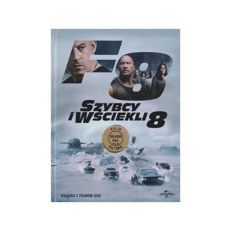 SZYBCY I WŚCIEKLI 8 KSIĄŻKA + DVD - Filmostrada
