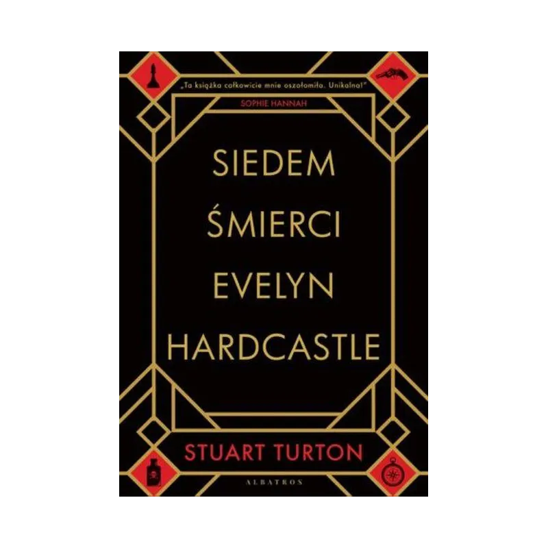 SIEDEM ŚMIERCI EVELYN HARDCASTLE Stuart Turton - Albatros