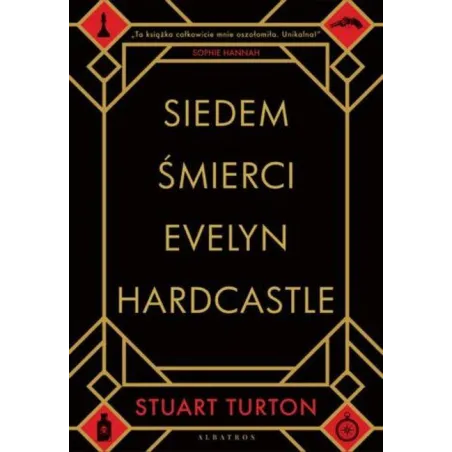SIEDEM ŚMIERCI EVELYN HARDCASTLE Stuart Turton - Albatros