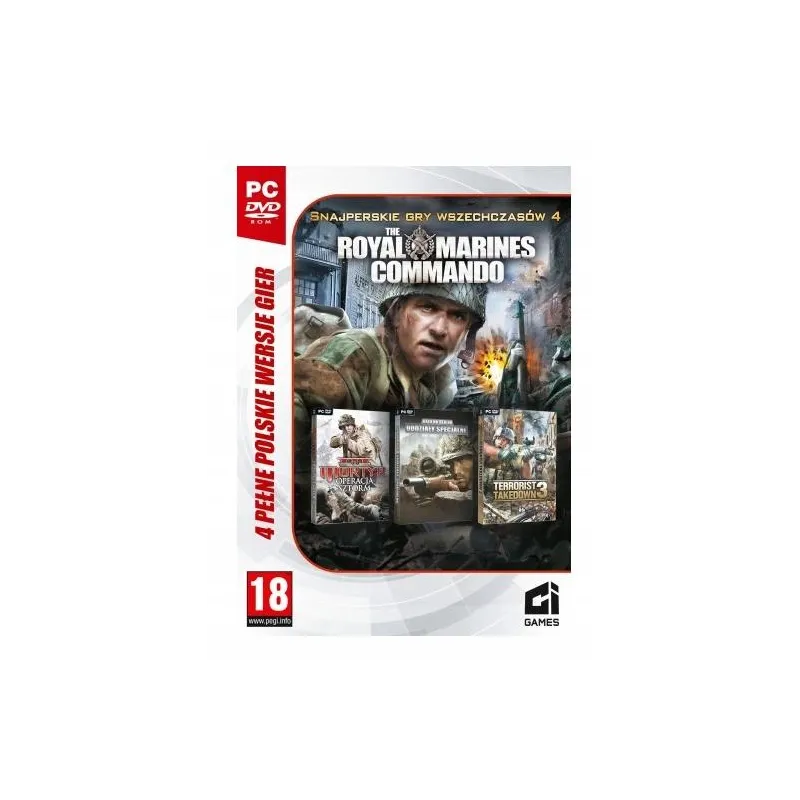 SNAJPERSKIE GRY WSZECHCZASÓW 4 PC DVDROM PL - Ci Games