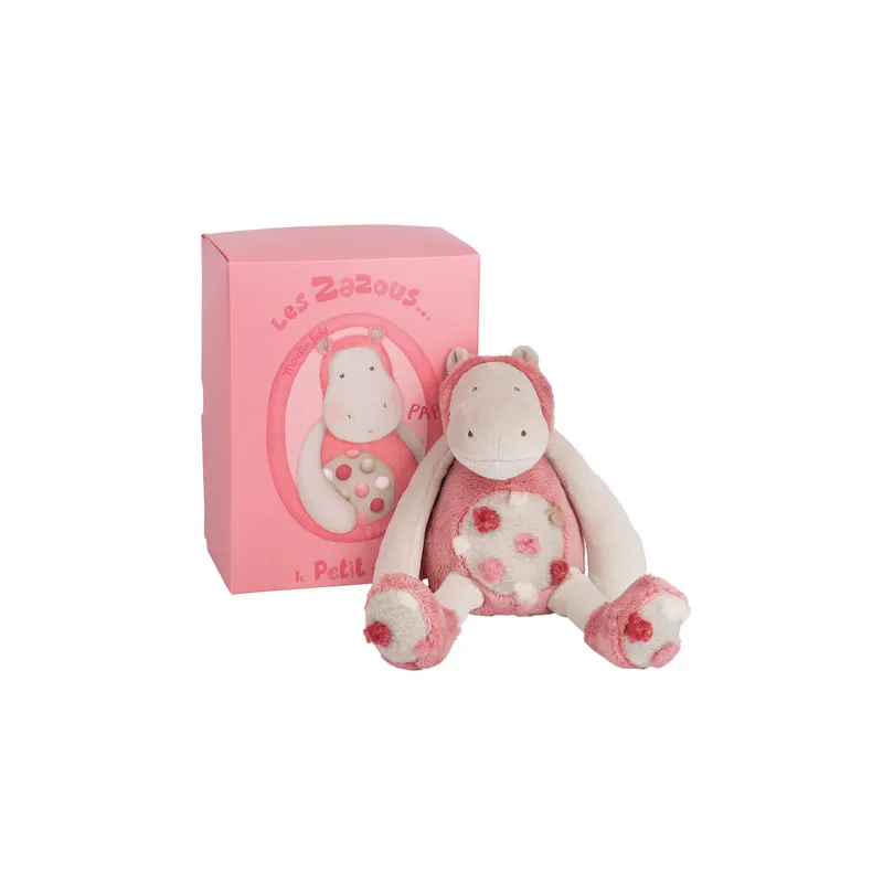 MASKOTKA HIPPO 23CM LES ZAZOUS - Moulin Roty