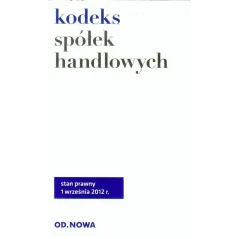 KODEKS SPÓŁEK HANDLOWYCH - C.H. Beck