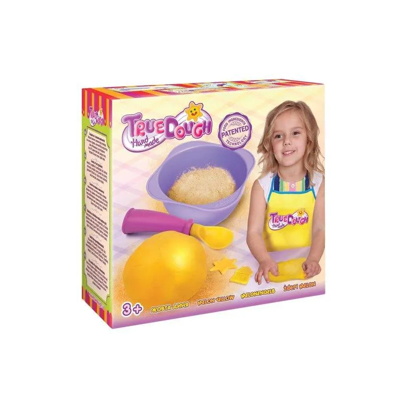 MASA PLASTYCZNA ŻÓŁTY MELON 3+ - Tisso-Toys