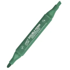 MARKER PERMANENTNY DOUBLE PERM ZIELONY - Spokey