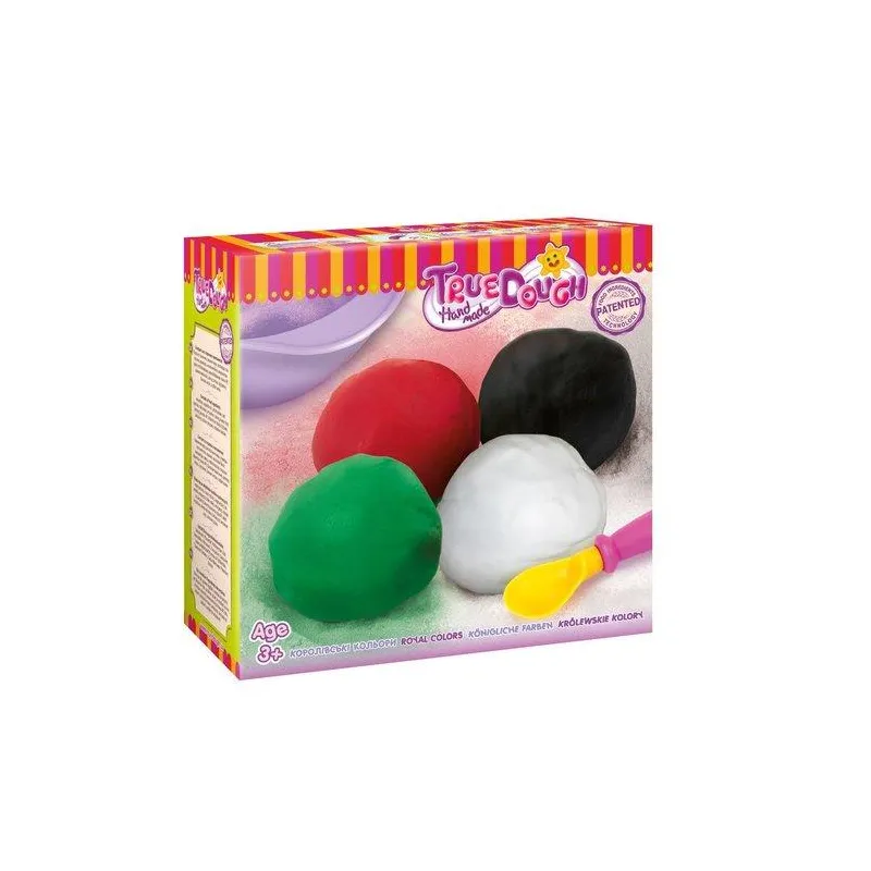 MASA PLASTYCZNA KRÓLEWSKIE KOLORY 3+ - Tisso-Toys