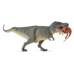 TYRANOZAUR REX Z OFIARĄ FIGURKA 24 CM II GATUNEK - Collecta