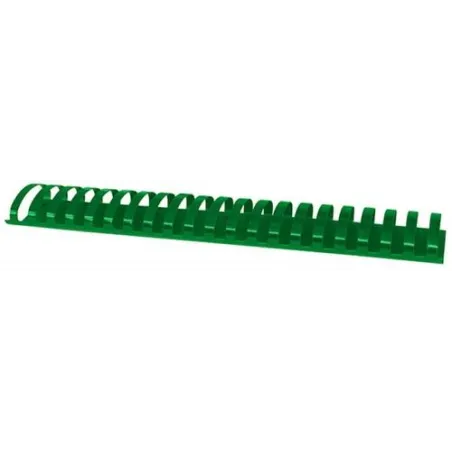 PLASTIKOWE GRZBIETY DO BINDOWANIA A4 ZIELONE 50SZT. - Office Products