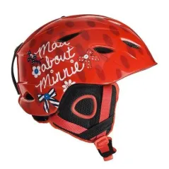 KASK NARCIARSKI MYSZKA MINNIE M CZERWONY - Vision One