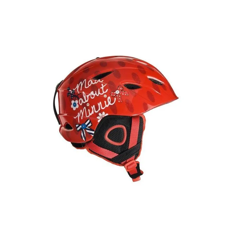 KASK NARCIARSKI MYSZKA MINNIE M CZERWONY - Vision One