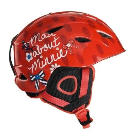 KASK NARCIARSKI MYSZKA MINNIE M CZERWONY - Vision One