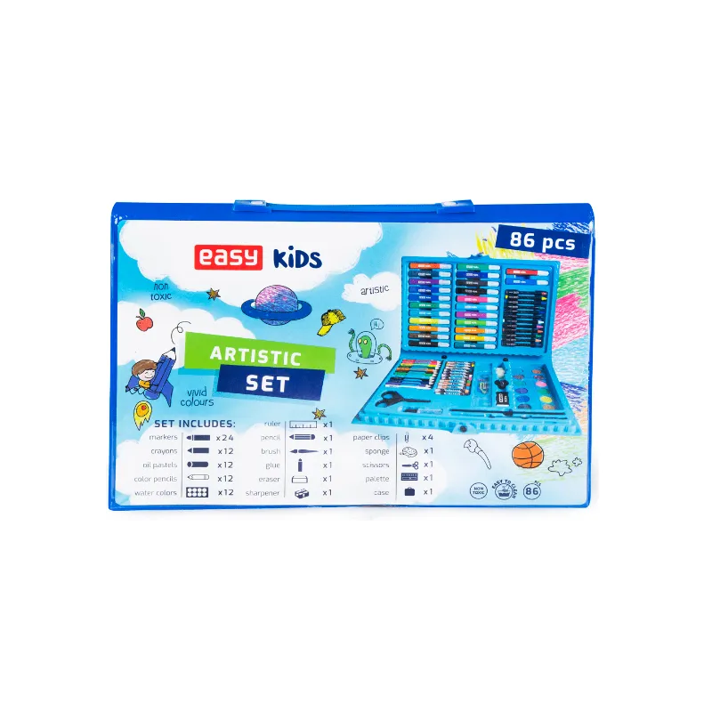 ZESTAW ARTYSTYCZNY EASY 86 ELEMENTÓW - Spokey