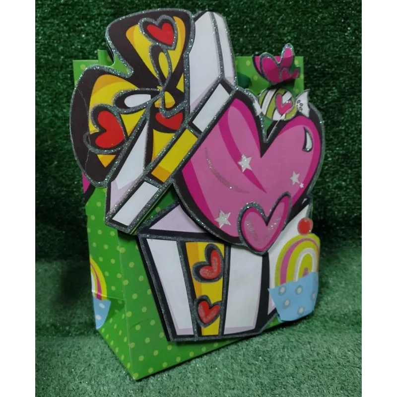TOREBKA PREZENTOWA PREZENT 3D 27 X 21 X 9 CM - Beniamin