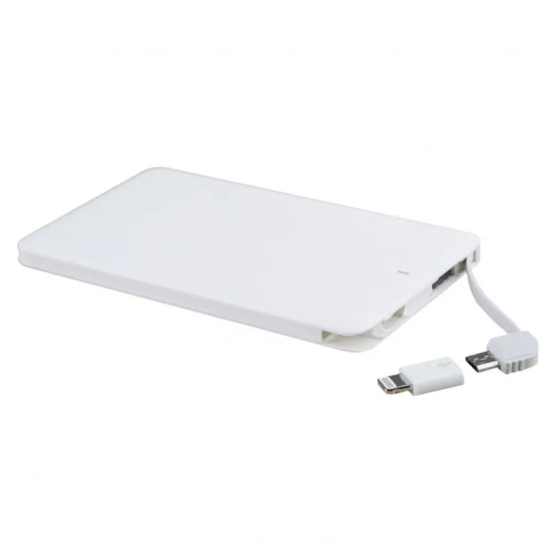 BIAŁY POWERBANK 4000 mAh WG 3 
