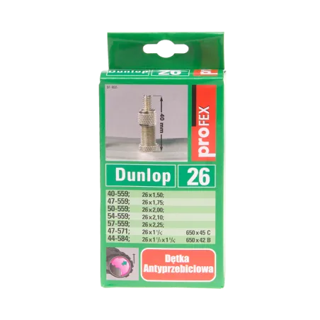DĘTKA ROWEROWA 26 X 1,50 - 2,225 DUNLOP - Profex